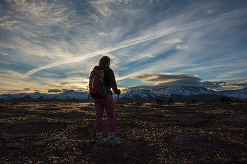 Amanecer en la Cordillera de los Andes