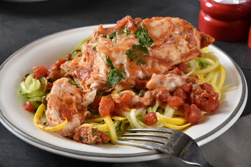 Mozzarella Chicken in Tomato Sauce