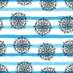 beautiful seamless Rose of Wind