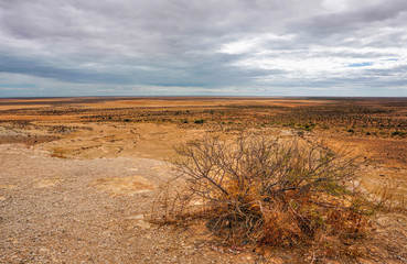 North West Coastal HWY in  Western Australia view from a lookout