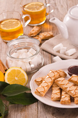 Puff pastry cookies.
