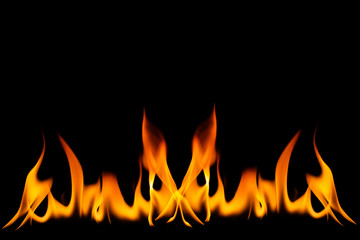 Fire flames background