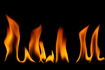 Fire flames background