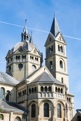 Fototapeta na wymiar Munster Church in Roermond, The Netherlands