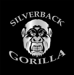 Fototapeta premium gorilla logo
