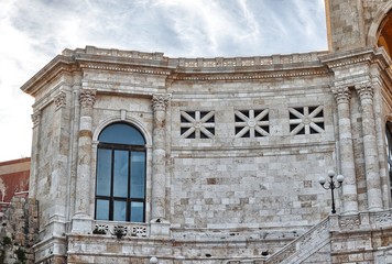 Particolare del Bastione di Saint Remy, Cagliari, Sardegna, Italia