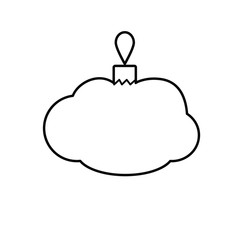 cloud toy icon