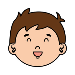Obraz premium little boy kid character