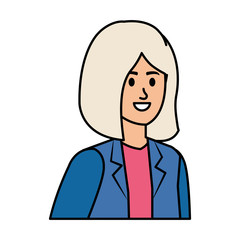 cute grandmother avatar character