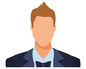 elegant man portrait