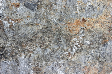 Texture of natural gray granite stone