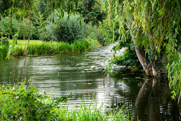 canal in Ravenstein, The Netherlands
