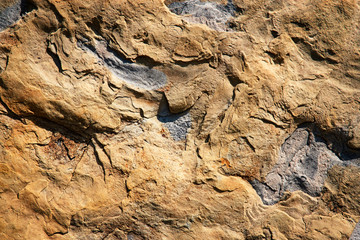 detail of orange sandstone