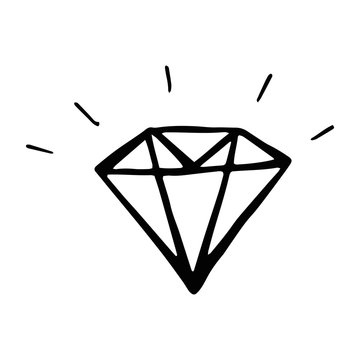vector illustration of diamond