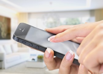 App smartphone store application brand choose closeup
