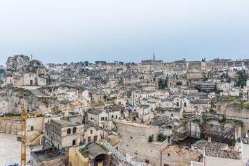 Fototapeta na wymiar The Ancient City of Matera, Italy