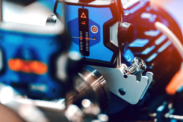 Assembly line of mechanical engineering