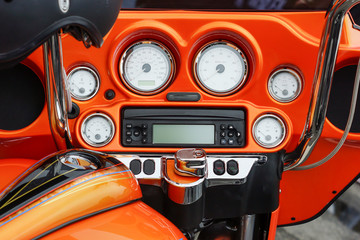 Motorrad Armatur