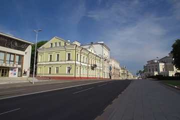 Naklejka premium Minsk, Belarus