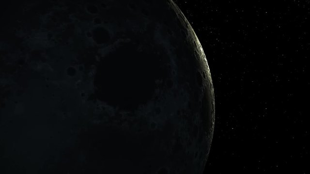 Moon Background Realistic moon The Moon is an astronomical body that orbits planet Earth. Elements of this image furnished by NASA
