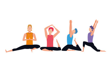 men yoga poses