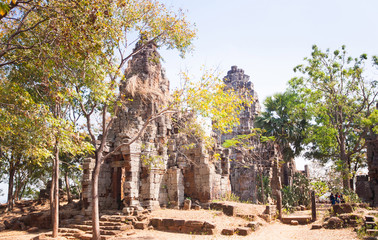 Obraz premium Prasat Banan temple in Battambang, Cambodia
