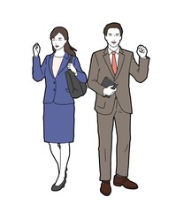 ビジネスマン　Business person Worker