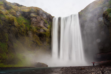 Skógafoss waterfall favourite waterfall in Iceland 