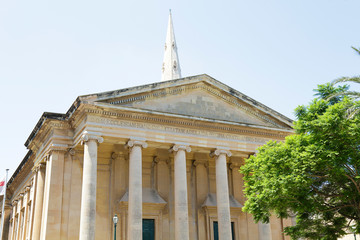Fototapeta na wymiar Saint Paul's Anglican Pro-Cathedral, Valletta, Malta.