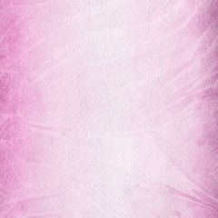 Pink ink and watercolor texture on white paper background. Paint leaks and ombre effects. Hand painted abstract image.