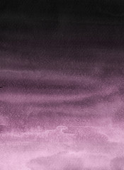 Pink ink and watercolor texture on white paper background. Paint leaks and ombre effects. Hand painted abstract image.