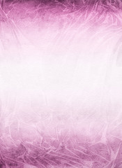 Pink ink and watercolor texture on white paper background. Paint leaks and ombre effects. Hand painted abstract image.