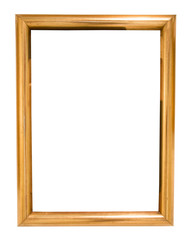 rectangularframe for photo on isolated background