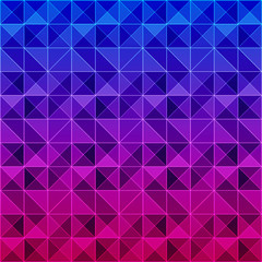 Colorful triangle pattern background