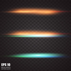 Abstract light rays speed and motion blur Background Vector. Internet with speed of communication. 