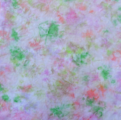 Obraz na płótnie Canvas Tie-dye pattern on fabric. Hand painting fabrics.