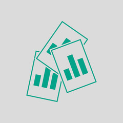 Analytics Sheets Icon