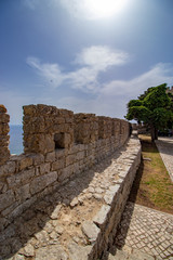 Fototapeta premium castle of Sesimbra, detail