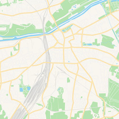 Hamm, Germany printable map