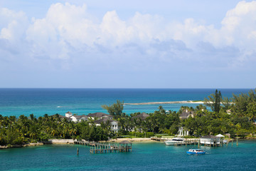 Beautiful landscape Bahamas, Nassau