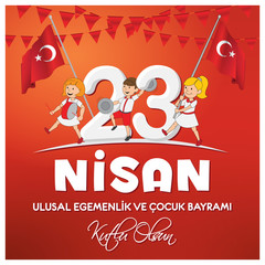 Turkish April 23 National sovereignty and Children's Day 