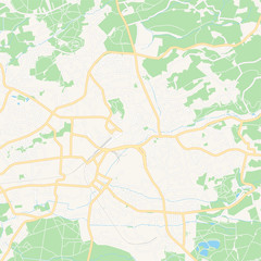 Bergisch Gladbach, Germany printable map