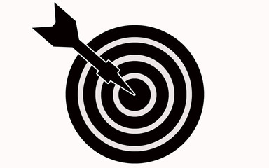 Arrow on target