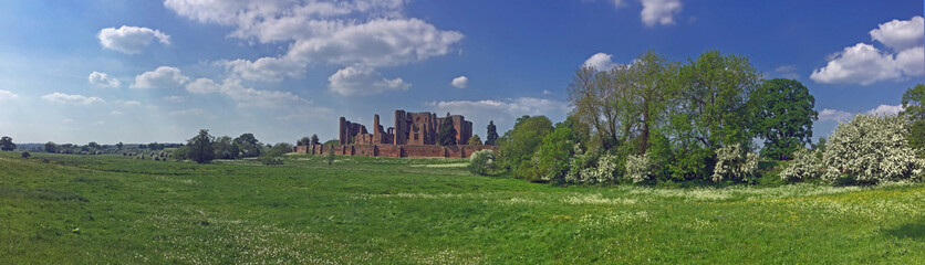 Kenilworth castle. Warwickshire, UK