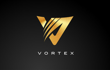 Letter V Design Vector.V logo Icon.