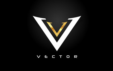 Letter V Logo. V Letter Design Vector