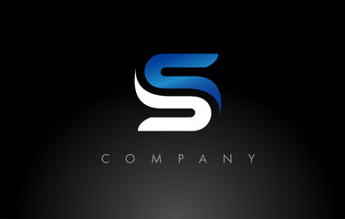 S Logo. S Letter Icon Design Vector - obrazy, fototapety, plakaty