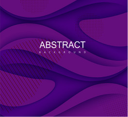 Purple background with abstract pattern.