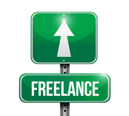 freelance street sign illustration design