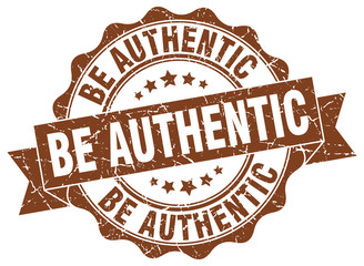 be authentic stamp. sign. seal
